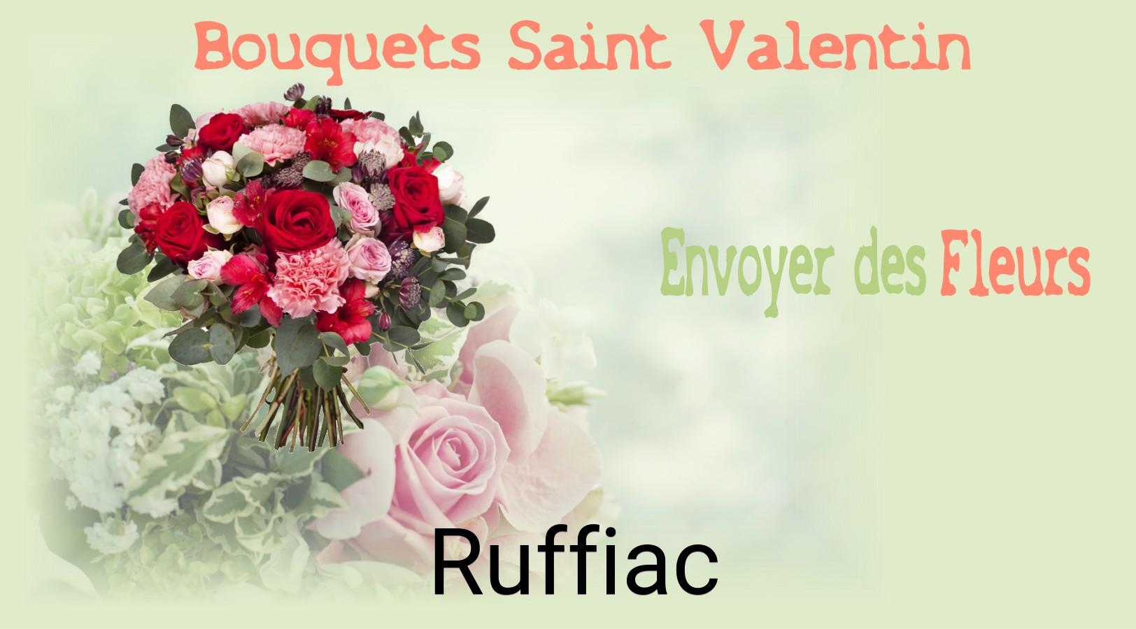 Roses de Saint-Valentin livrées à Ruffiac